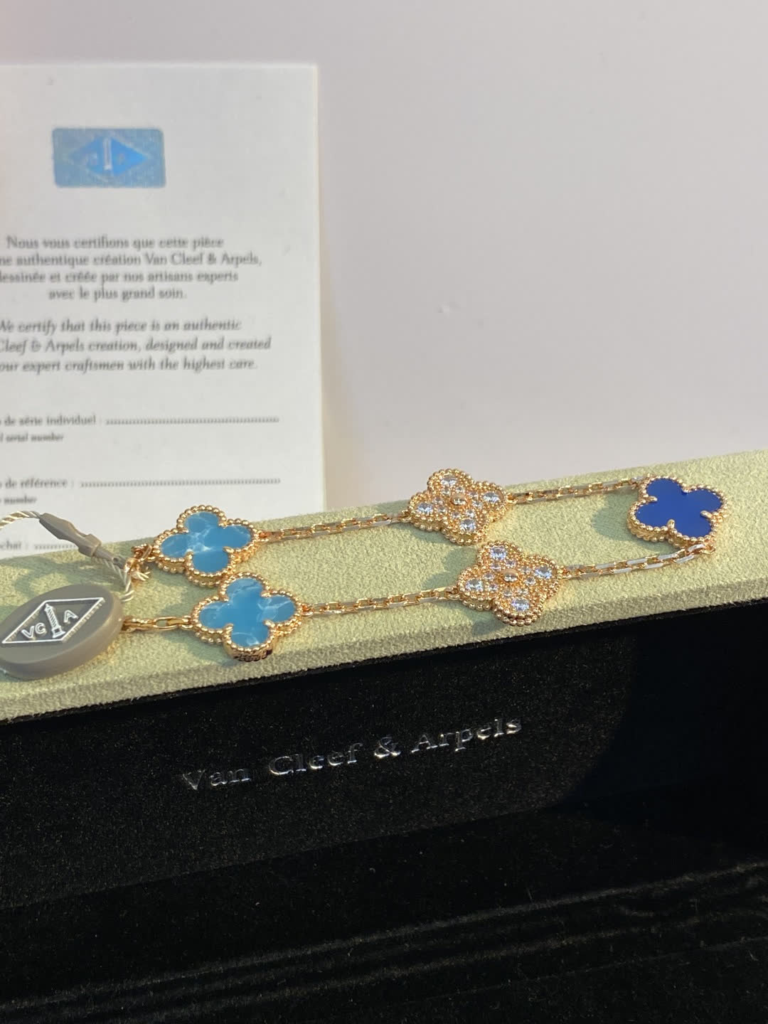 Van Cleef & Arpels Alhambra Chain Necklace